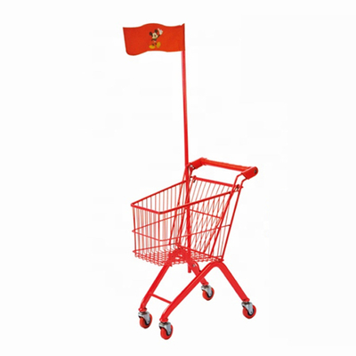New Handle Shopping Steel Trolley Baby Kids Children Shopping Cart Trolley