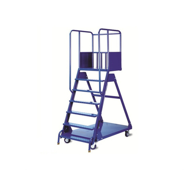 Supermarket Hot Sale Steel Ladder Rung Portable Platform Ladder Ladder Truck
